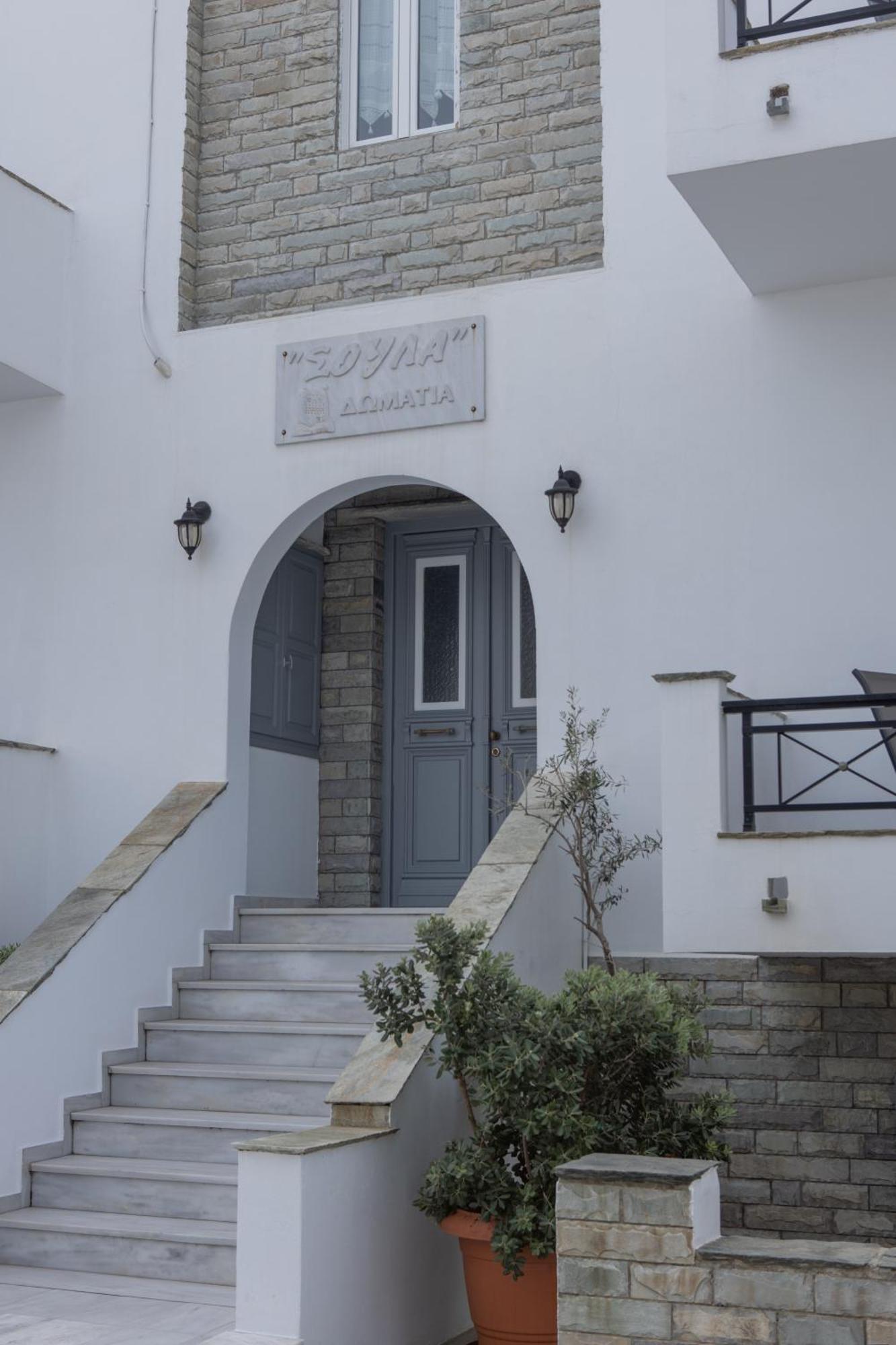Soula Rooms Тинос Экстерьер фото