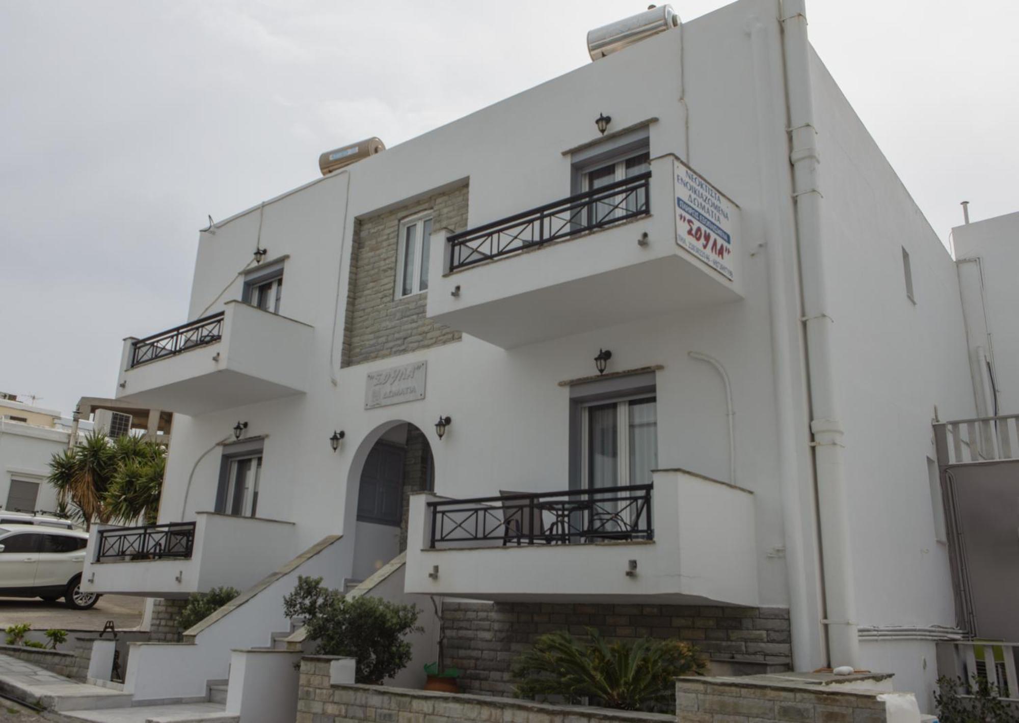 Soula Rooms Тинос Экстерьер фото
