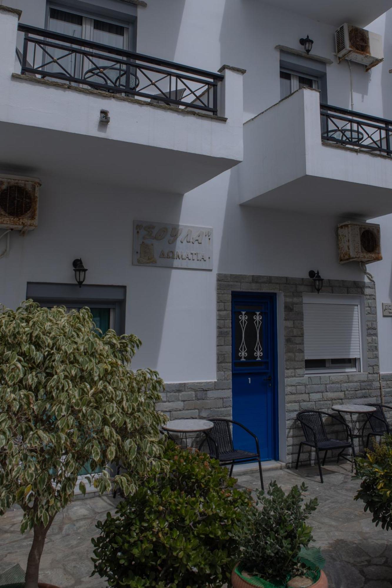 Soula Rooms Тинос Экстерьер фото